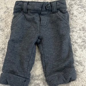 Gymboree Thick baby pants . 0-3 months .